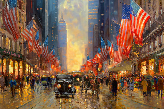 CTN America 250 Canvas (Giclée) Print  |  30″ x 20″