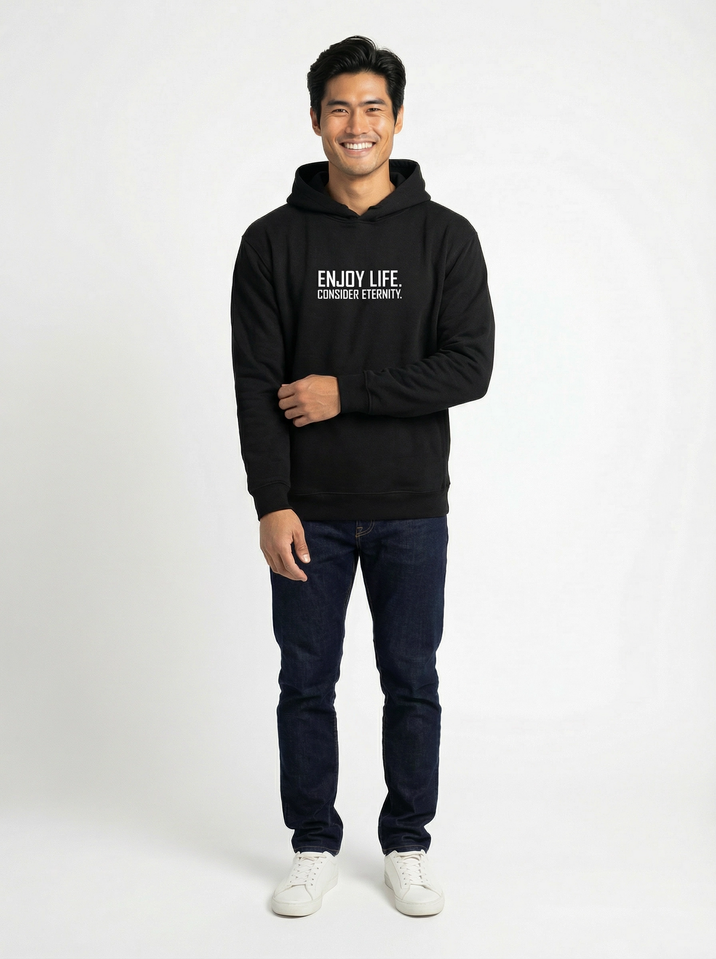 Men's Black Hoodie