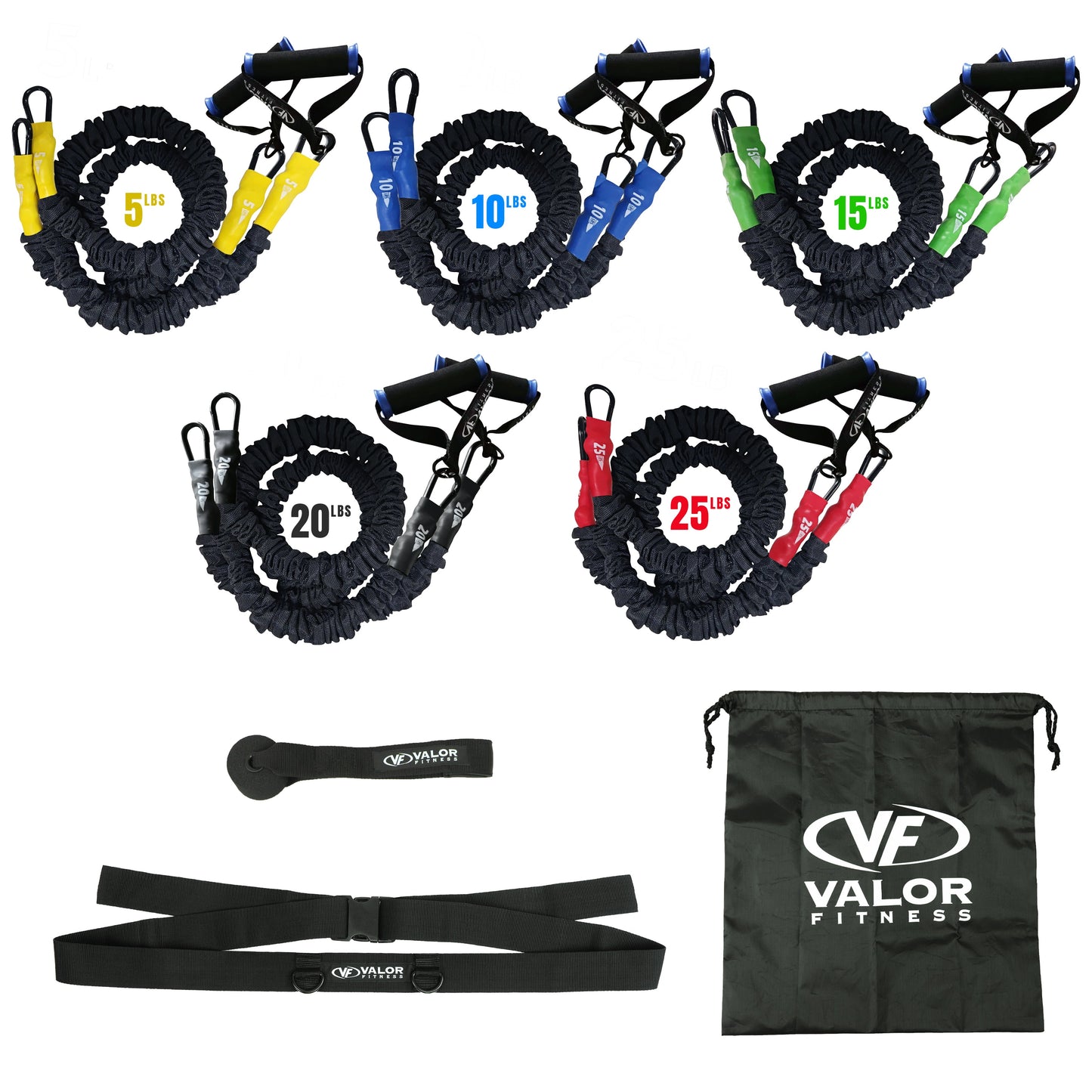 Strength Handled Resistance Bands