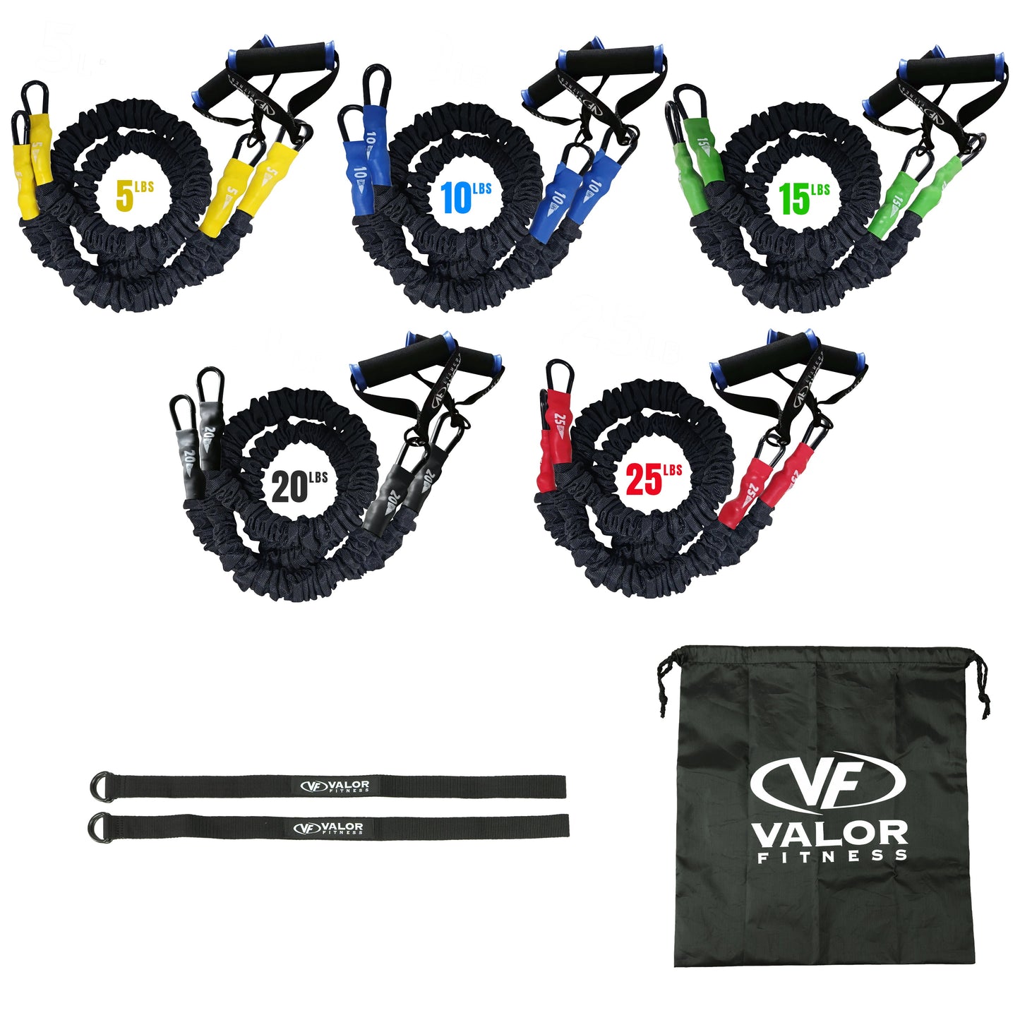 Strength Handled Resistance Bands