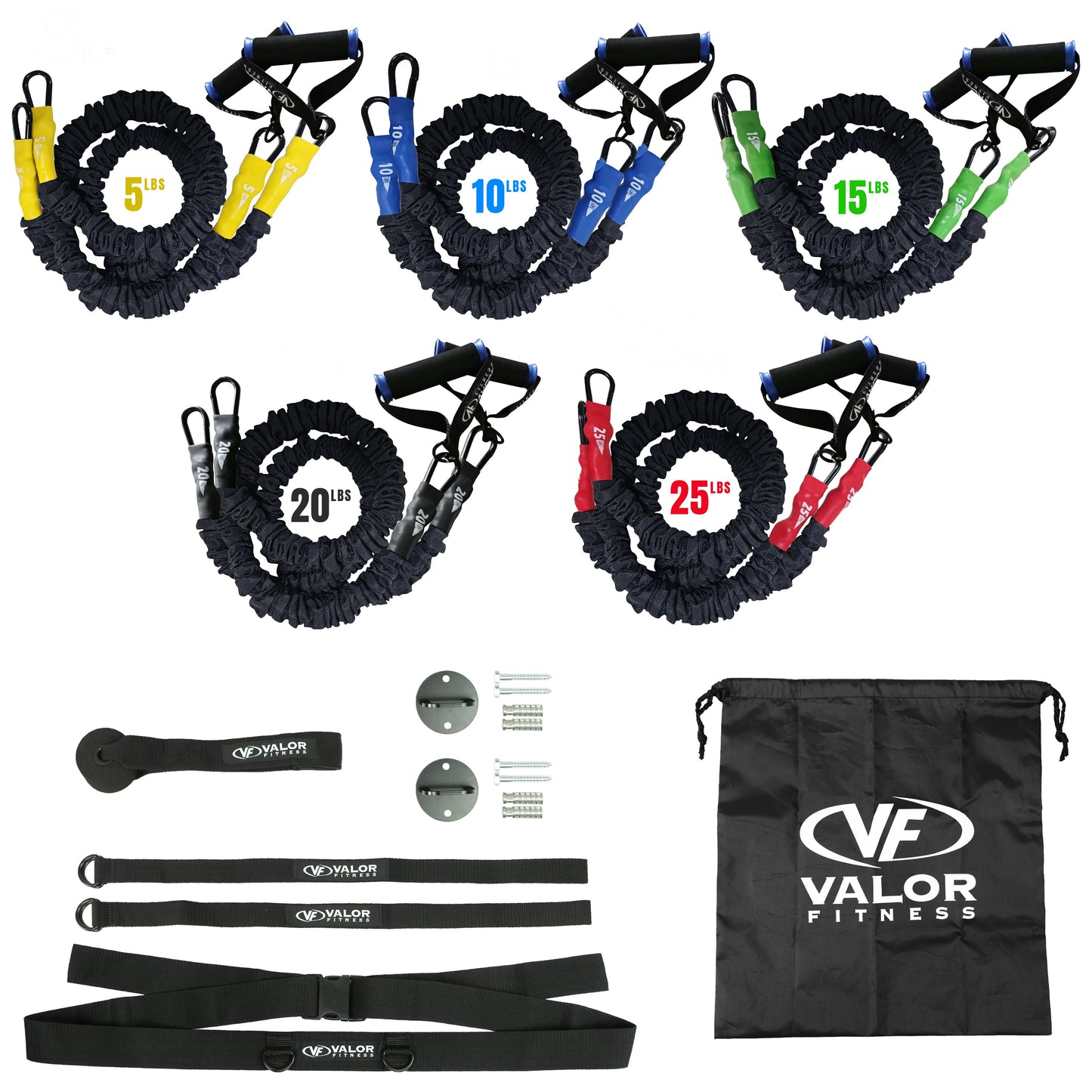 Strength Handled Resistance Bands