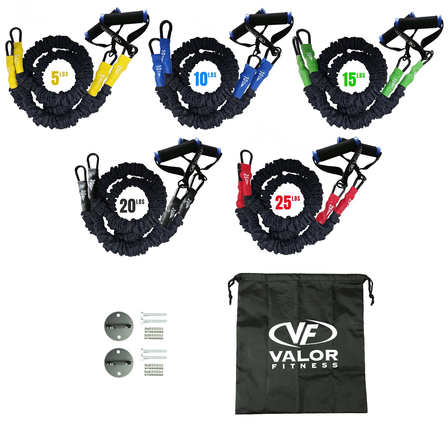 Strength Handled Resistance Bands