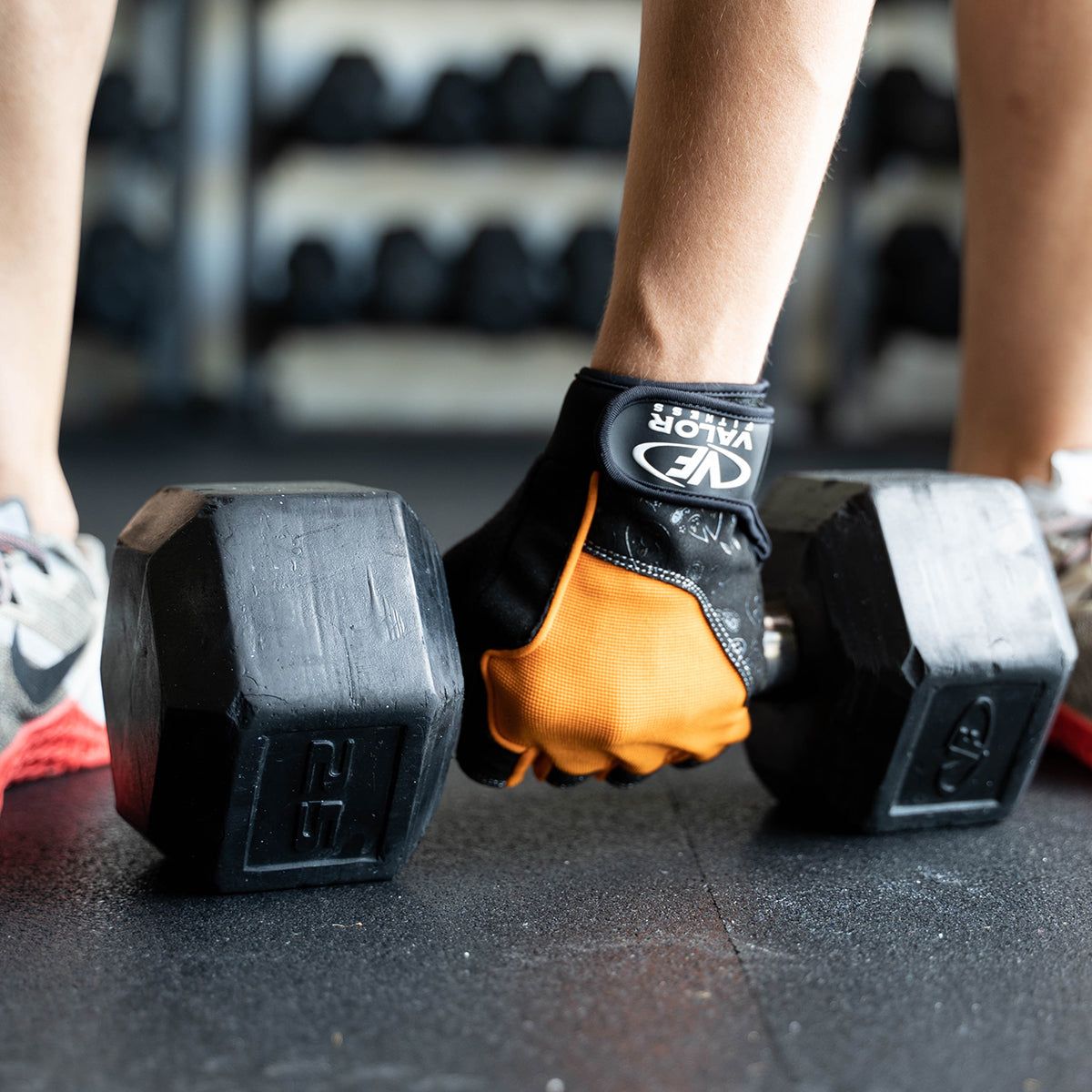 Rubber Coated Hex Dumbbells (3-70lbs)